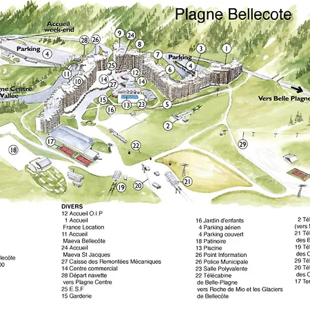Résidence Saint Jacques A - Divisible Rénové · Proche Des Pistes · Balcon Mae-3536 * Macot-la-Plagne
